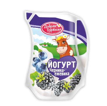 Йогурт Черника-Ежевика